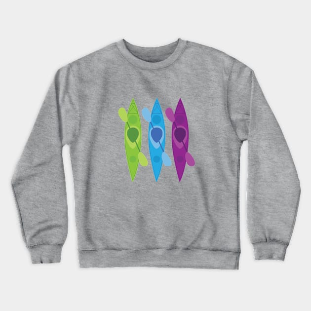 Kayak colors Crewneck Sweatshirt by Namarqueza